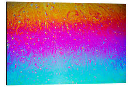 Aluminium print Play of Colours of the Soap Bubble III