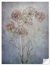 Wall sticker Allium Bouquet