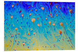 Foam board print Play of Colours of the Soap Bubble IV