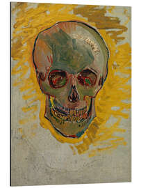 Magnettafel Totenkopf