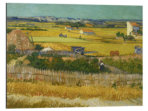 Aluminium print The Harvest, 1888