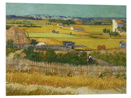 Quadro em PVC The Harvest, 1888