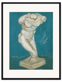 Gerahmter Kunstdruck Männlicher Torso, 1886