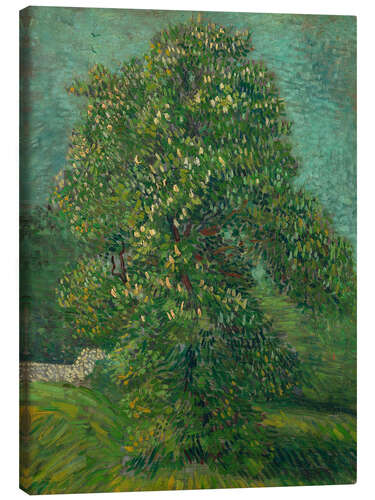 Canvas print Horse Chestnut Tree in Bloom, 1887