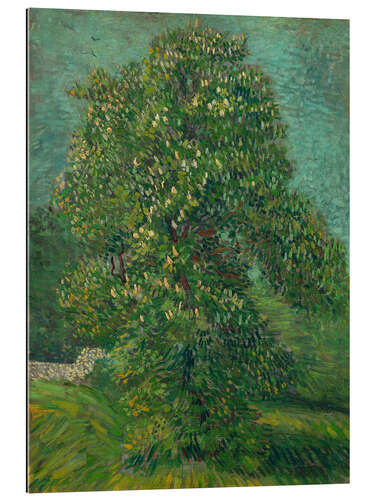 Quadro em plexi-alumínio Horse Chestnut Tree in Bloom, 1887