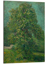 Magnettafel Blühender Kastanienbaum