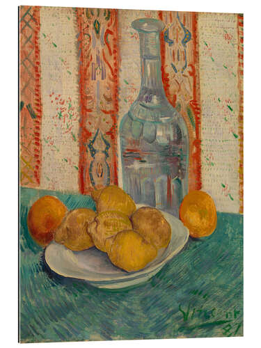 Gallery print Carafe and Dish with Citrus Fruit (Oranges & Lemons) 1887