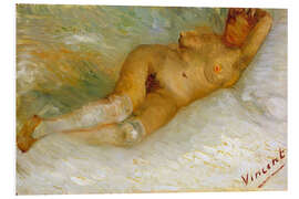 Foam board print Recumbent Nude, 1887