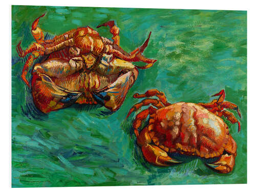 Stampa su PVC Two Crabs, 1889