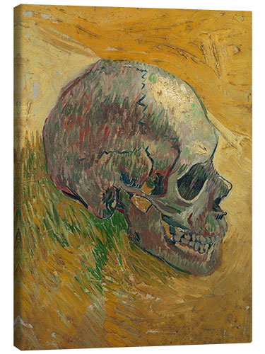 Stampa su tela Skull (Side) 1887