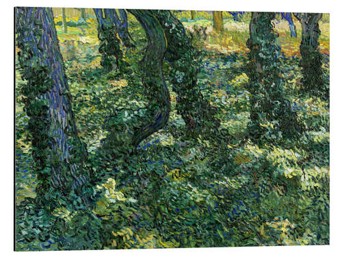 Aluminium print Undergrowth, 1887