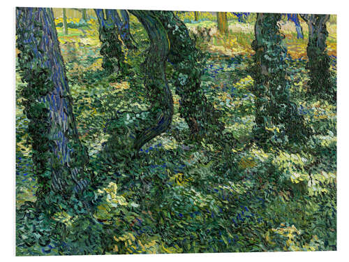 Foam board print Undergrowth, 1887