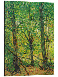 Magnettafel Bäume und Unterholz