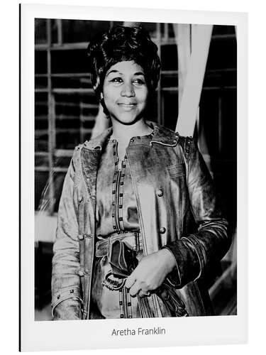 Alubild Aretha Franklin, US-amerikanische Soul-Sängerin