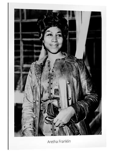 Gallery Print Aretha Franklin, US-amerikanische Soul-Sängerin