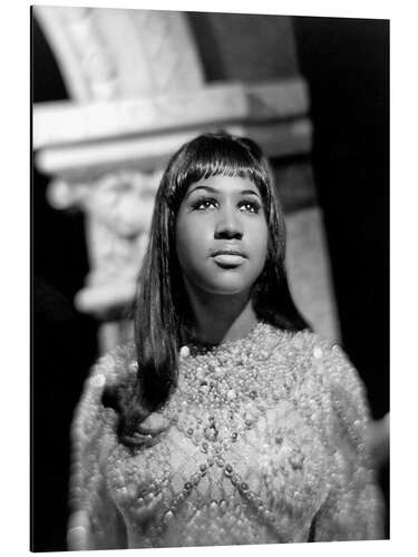 Alumiinitaulu Aretha Franklin, jazz singer, 1967