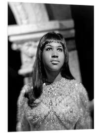 PVC-tavla Aretha Franklin, jazz singer, 1967