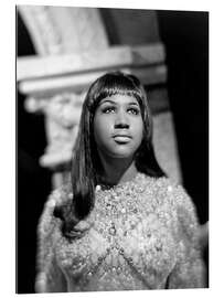 Galleritryck Aretha Franklin, jazz singer, 1967