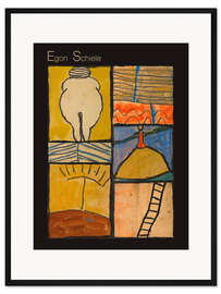 Gerahmter Kunstdruck 6 Einzelbilder