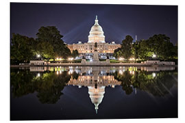 Foam board print Capitol in Washington