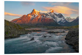 Foam board print Cerro Paine Grande