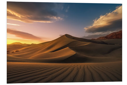 Foam board print Ibex Dunes