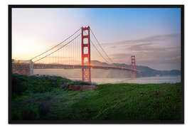 Gerahmter Kunstdruck Presidio-Ansicht