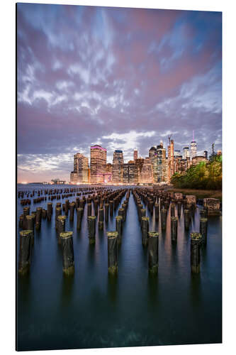 Aluminiumsbilde Brooklyn Bridge Park