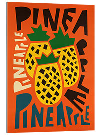 Tableau en plexi-alu Pineapple