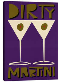 Lærredsbillede  Dirty Martini - Fox &amp; Velvet