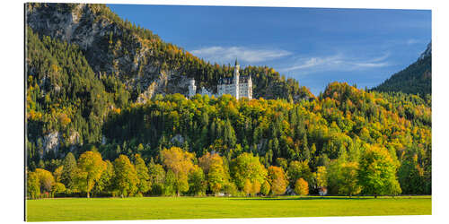 Galleritryck Neuschwanstein Castle in Autumn III