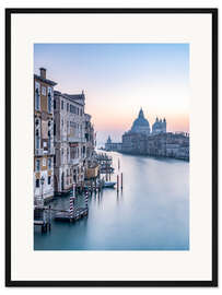 Gerahmter Kunstdruck Canal Grande, Venedig, Italien