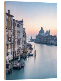 Holzbild Canal Grande, Venedig, Italien