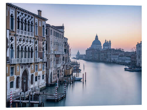 Cuadro de aluminio Grand Canal at sunrise, Venice, Italy