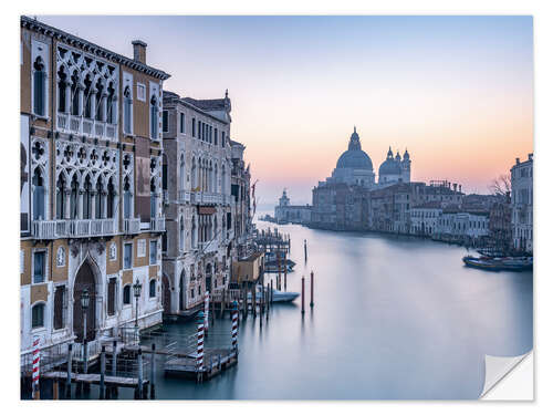 Wall sticker Grand Canal at sunrise, Venice, Italy