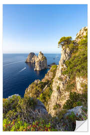 Autocolante decorativo Faraglioni Felsen auf Capri