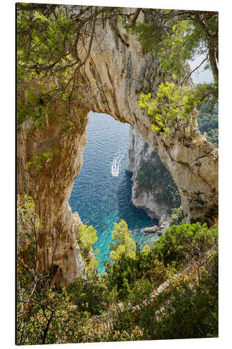 Alubild Arco Naturale Felsen, Capri, Italien