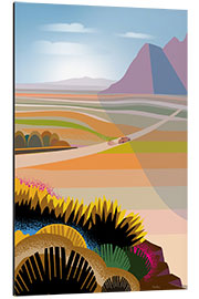 Alubild Mojavewüste - Charles Harker