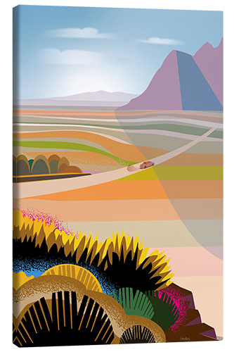 Lerretsbilde Mojave Desert