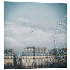 PVC-tavla Jardin Des Tuileries