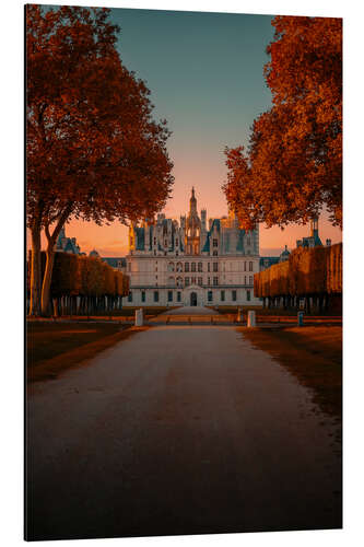 Aluminiumsbilde Château de Chambord