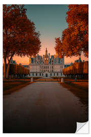 Wandsticker Château de Chambord