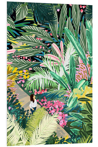 Foam board print Bohemian Jungle