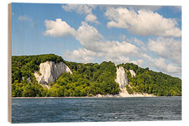 Obraz na drewnie View of Victoria and Königsstuhl on Rügen