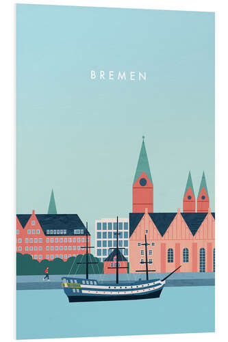 Foam board print Bremen