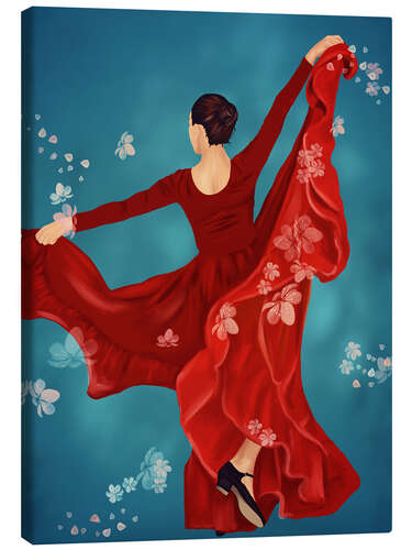 Canvas print Female Dancer