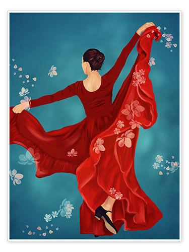 Poster Female Dancer