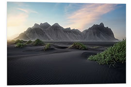 Foam board print Vestrahorn