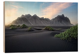 Holzbild Vestrahorn