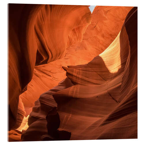 Acrylglasbild Lower Antelope Canyon